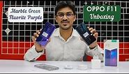 Oppo F11 Unboxing in Pakistan | Marble Green | Fluorite Purple