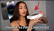 iPHONE 14 PRO UNBOXING (SPACE BLACK)