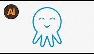 How to Draw an Octopus Icon in Illustrator