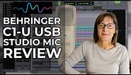 Behringer C1U USB Studio Condenser Microphone Review