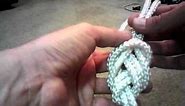 How to tie the Double Figure 8 on a bight knot.