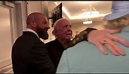 Triple H, Chris Jericho and others suprise Ric Flair on his 70th Birthday.