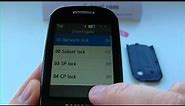 Samsung GT-B3410 Star TXT, B3410 Unlock & input / enter code.AVI