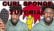 Curl Sponge Tutorial For Beginners: The Best Way To Use A Curl Sponge For Afro Hair