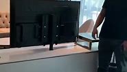 GZ Kinbay Living room furniture rotating tv unit design rotating tv stands cabinet 360 degrees