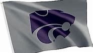 Desert Cactus Kansas State University Flag Wildcats K-State Flags Banners 100% Polyester Indoor Outdoor 3x5 (Style 3)