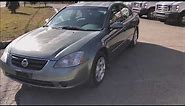 2003 Nissan Altima S 2 5L Green for sale