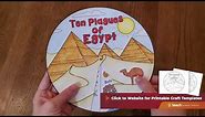 Ten Plagues of Egypt Craft for Kids