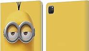 Head Case Designs Officially Licensed Despicable Me Kevin Full Face Minions Leather Book Wallet Case Cover Compatible with Apple iPad Pro 11 2020/2021 / 2022