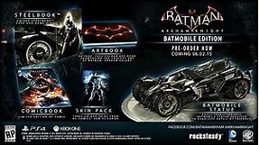 Batman Arkham Knight: Batmobile & Limited Editions Revealed!