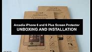 iPhone 6 and 6 plus: How to install Dust and Bubble Free Arcadia Screen Protector