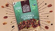Second Nature Keto Crunch Smart Snack Mix, 10 oz Individual Snack Packs (Pack of 6) - Certified Keto Gluten Free Snack - No Sugar Added Dark Chocolate and Nut Trail Mix, Ideal for Travel Snacks