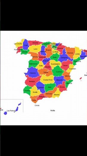 How many provinces does Spain have? #funfacts #spain #funfacts #provinces #tourism