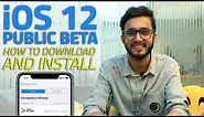 iOS 12 Public Beta | How to Download and Install on your iPhone, iPad and iPod Touch