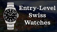 Entry Level Swiss Watches | From $100-$1,000
