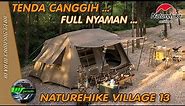 Review tenda camping otomatis NATUREHIKE VILLAGE 13 // CNH22ZP004