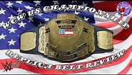 WCW US Championship Replica Belt Review from WWESHOP