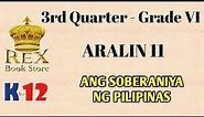 QUARTER III - AP VI - Ang Soberanya ng Pilipinas