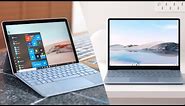 Surface Laptop Go VS Surface Go 2!