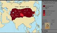 The History of the Mongol Empire: Every Year