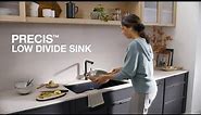 PRECIS Low Divide Kitchen Sink | BLANCO