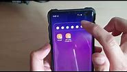 Galaxy S10 / S10+: How to Create a Folder and Group Similar App's Icon on Home Screen
