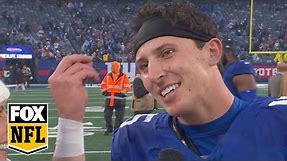 'That's all that matters is that W' - Giants' QB Tommy Devito after win vs. Patriots