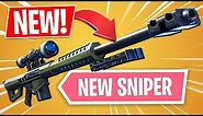 New Heavy Sniper Rifle!! *Pro Fortnite Player* (Fortnite New Update)