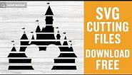 Disney Castle Svg Free Cut File for Cricut