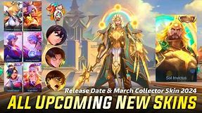 MOBILE LEGENDS NEW SKIN - ALL UPCOMING 80 NEW SKINS 2024 - MARCH COLLECTOR SKIN 2024
