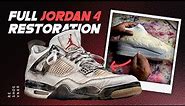 Air Jordan 4 White Cement Restoration