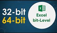 How to determine whether You Have 32-Bit Or 64-Bit Excel