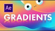 Easy Gradients in After Effects - Animation Tutorial