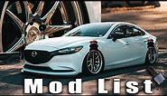 2018-2023 Mazda 6 Budget Modlist !