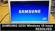 SAMSUNG Q330 RV511 RV411 W10 Laptop Problem issue W7 UPGRADE Freeze Repair solution Disassembly