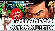 KOF XIII GE TAKUMA SAKAZAKI Combos Video #13 / タクマ・サカザキ (2024)