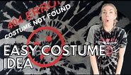 Easy DIY Costume Idea - 404 Error Costume Not Found T Shirt