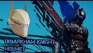 Make Arkham knight Helmet With Cardboard (DIY TUTORIAL WITH TEMPLATES)