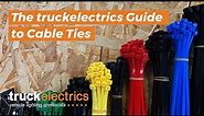 Cable Tie Sizes, Types, Packs and Accessories