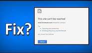 How to Fix Some Websites Not Loading/Opening in Any Browser Issue | Windows 10