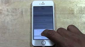 iPhone 5s - How to Reset Back to Factory Settings​​​ | H2TechVideos​​​