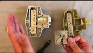 Simplex 900 - Deadbolt and Door Latch Compared and Explained