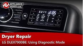 Dryer - How to enter in Diagnostic Mode - Error Codes & Troubleshooting