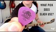 What guitar pick / plectrum does Slash REALLY use?