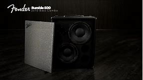 Fender Rumble 500 2x10 Bass Combo sound demo | Gear4music