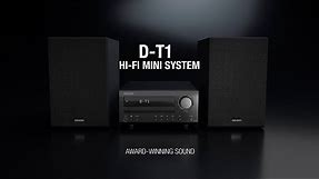 D-T1 Hi-Fi Mini System with CD and Bluetooth