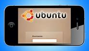 Ubuntu Linux on IPhone / iPod Touch!