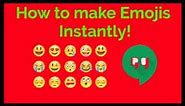 How to instantly make emojis in Google Hangouts!