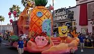 Full Universal's Superstar Parade starring Despicable Me, SpongeBob, Dora and Hop