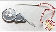 How to use a needle threader (Craft Basics)